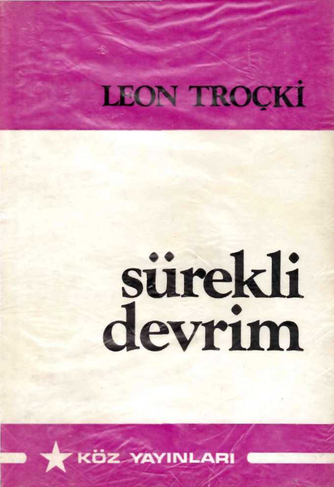 Sürekli Devrim - Leon Troçki 