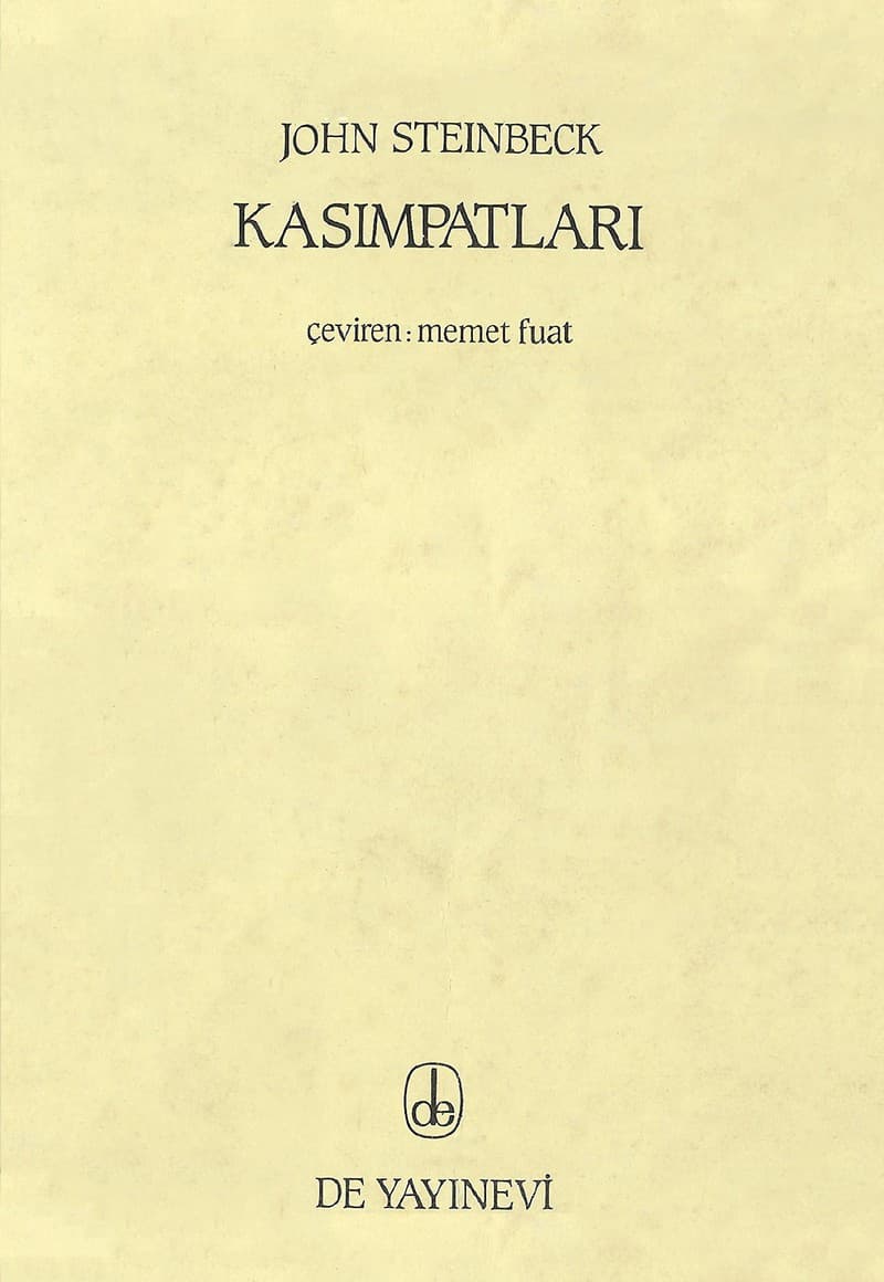 Kasımpatları  - John Steinbeck 