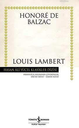 Louis Lambert  - Honore de Balzac 