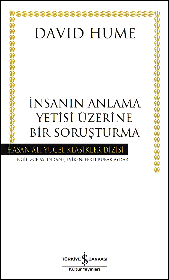 David Hume - İnsanin Anlama Yetisi Üzerine Bir Soruşturma - David Hume 