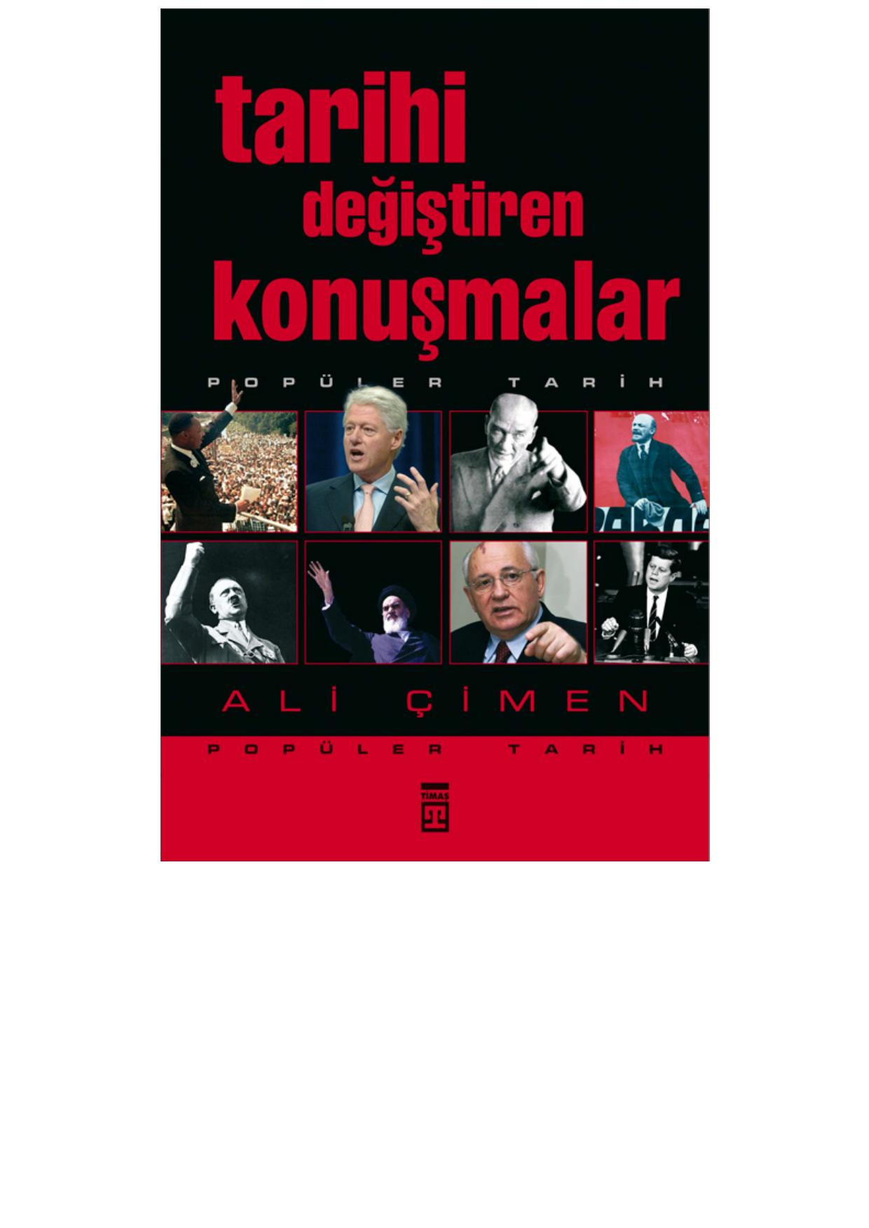 Tarihi Değiştiren Konuşmalar  - Timaş Yayınları 