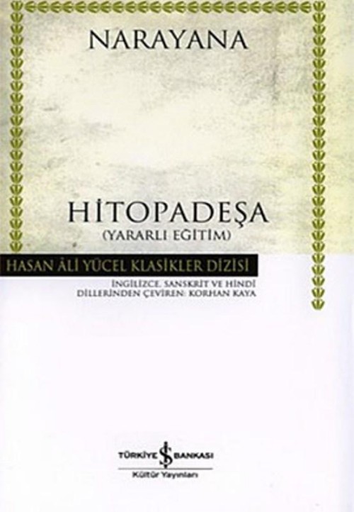 Hitopadeşa  - İş Bankası Kültür Yayınları 