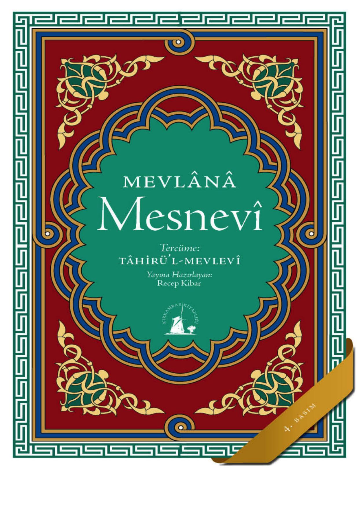 Mesnevi - Mevlana - Mithat Bahari Beytur, Recep Kibar 