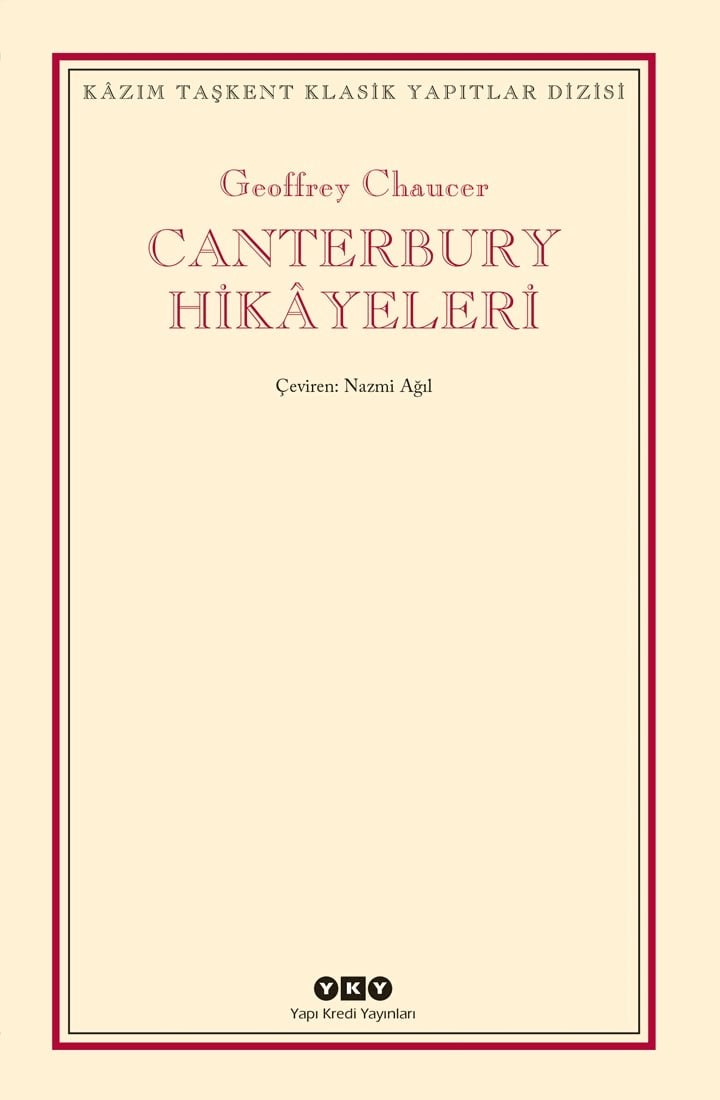 Canterbury Hikayeleri  - Yapı Kredi Yayınları 