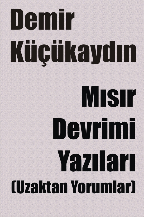 Mısır Devrimi Yazıları - Uzaktan Yorumlar - Demir Küçükaydın 