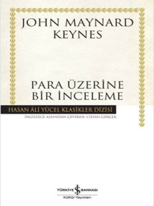 Para Üzerine Bir İnceleme  - İş Bankası Kültür Yayınları 