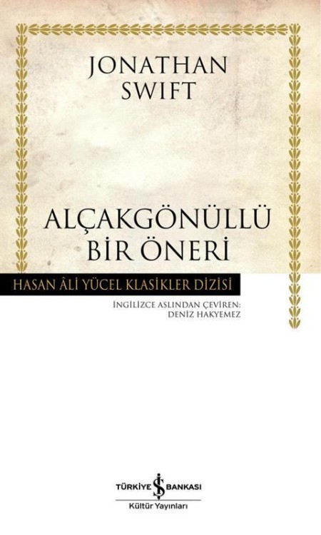 Alçakgönüllü Bir Öneri  - İş Bankası Kültür Yayınları 