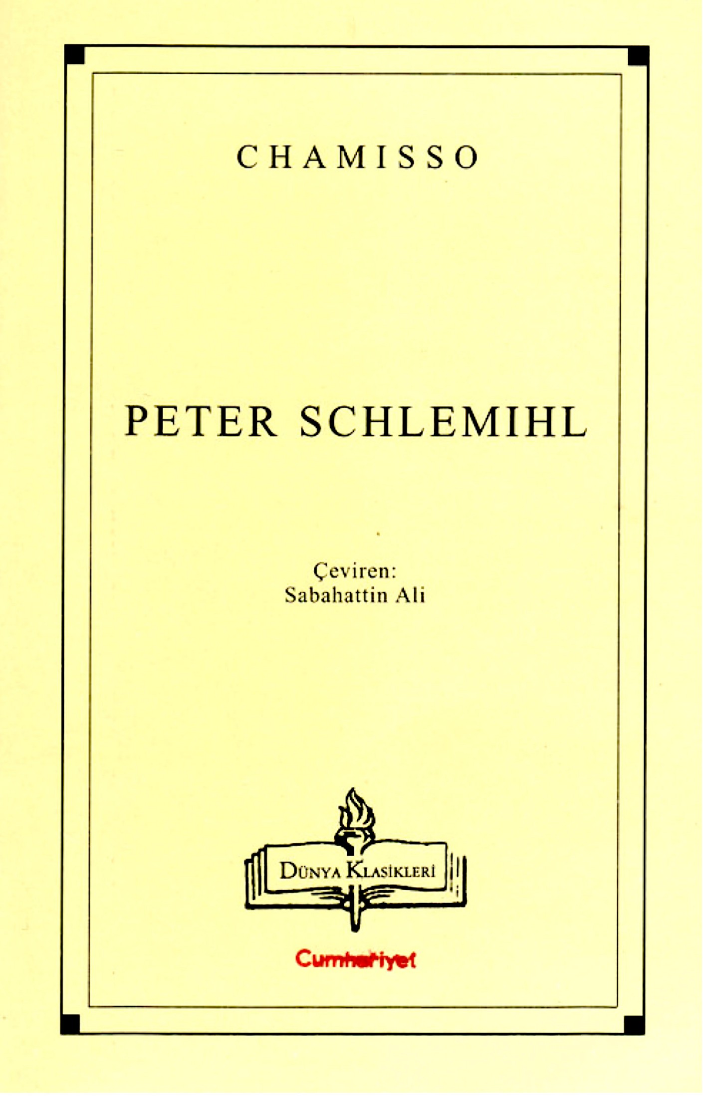 Peter Schlemihl  - Adelbert von Chamisso 